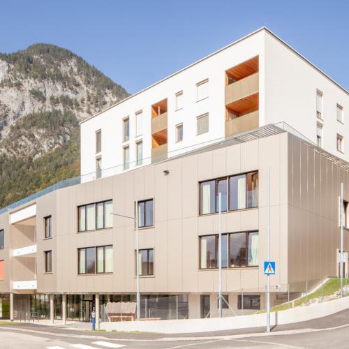 Kindergarten Tratzbergsiedlung Aussenansicht